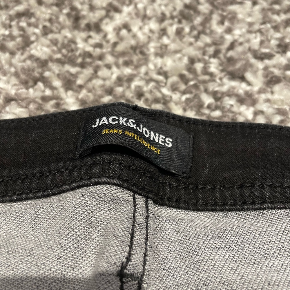 Jack & Jones Black Washed Jean - Picture 7 of 9